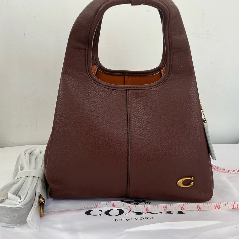 COACH
Lana Small Pebble Leather Shoulder Bag 23 - Picture 11 of 11